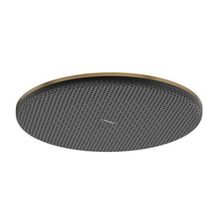 Horná sprcha Hansgrohe Raindance S 240 1jet PowderRain, okrúhla, priemer 24 cm - hnedá kefovaná