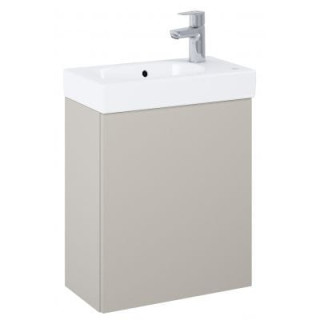 Skrinka kúpeľňová Roca Alpine podumývadlová 60 cm, s 2 zásuvkami - čierna matnéný