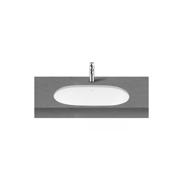 Umývadlo pod dosku Oltens Drammen, obdĺžniková 48x36,5 cm, S povrchom SmartClean - biela