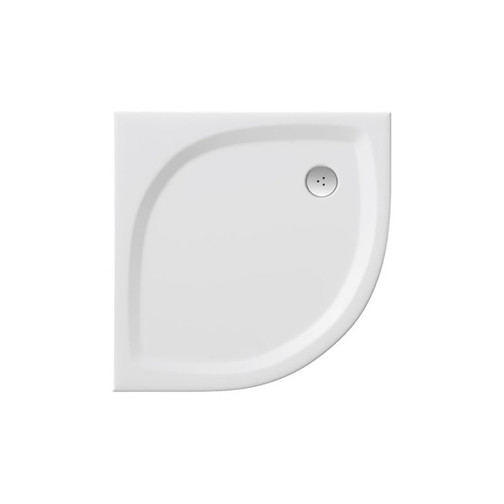 Brodzik Ravak Elipso Pro półokrągły 90x90 cm FLAT- sanitbuy.pl
