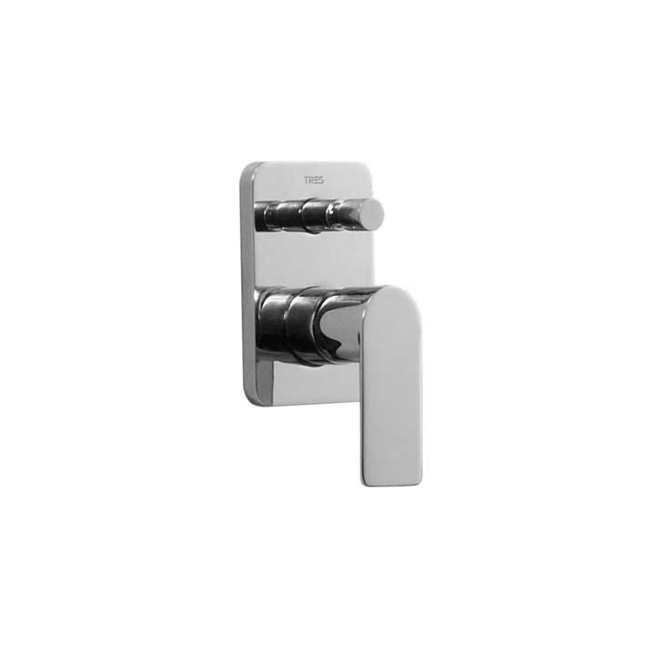 Bateria Loft-Tres podtynkowa wannowo- natryskowa- sanitbuy.pl