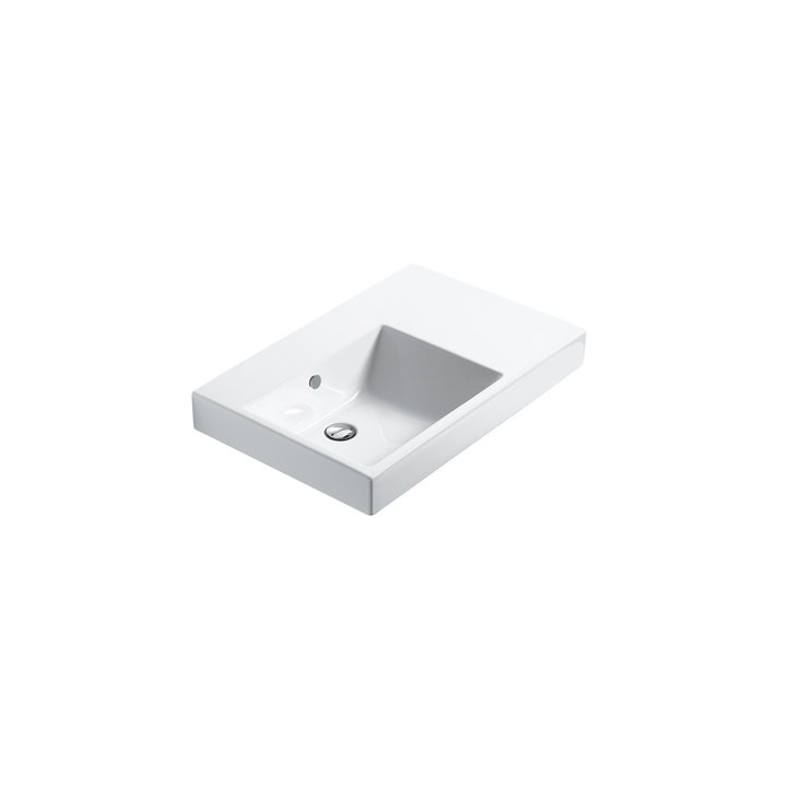 Umywalka Catalano Zero Domino 75 - wersja lewa- sanitbuy.pl