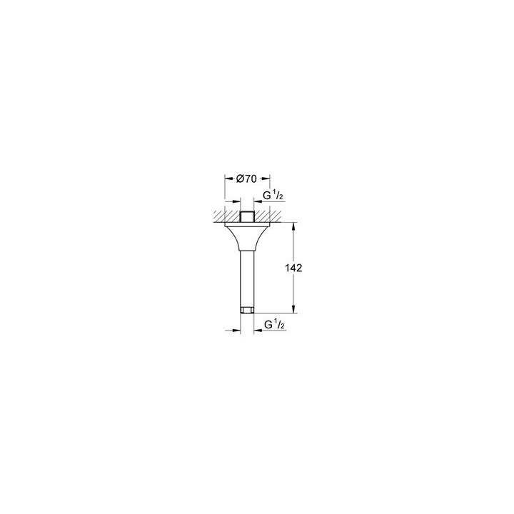 Rainshower® Grohe Grandera, 142 cm- sanitbuy.pl