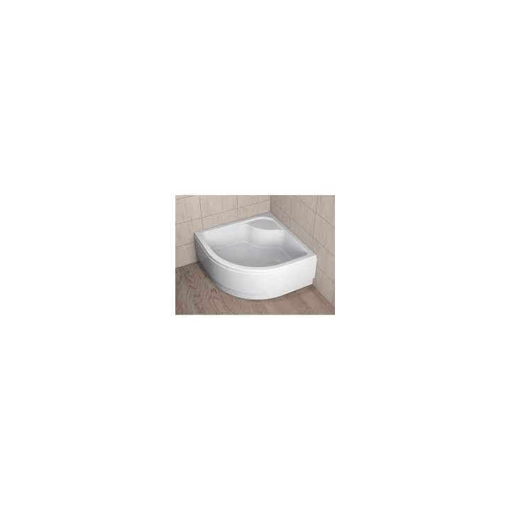 Brodzik Dolphi Radaway Indos A 80x80 cm półokrągły- sanitbuy.pl