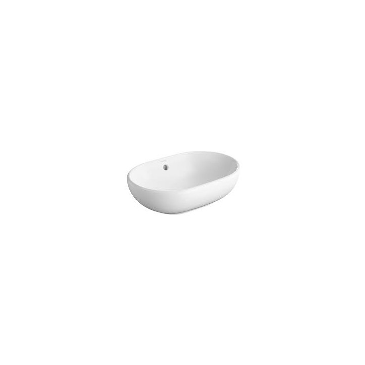 Umywalka stawiana, Duravit Foster, 495x350 mm, Biały Alpin WonderGliss- sanitbuy.pl