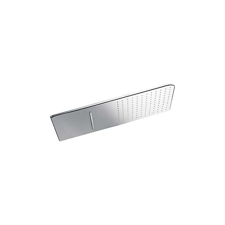 Natrysk ścienny Tres 280x550 mm, 2 rodzaje strumienia: kaskada  i deszczowy- sanitbuy.pl