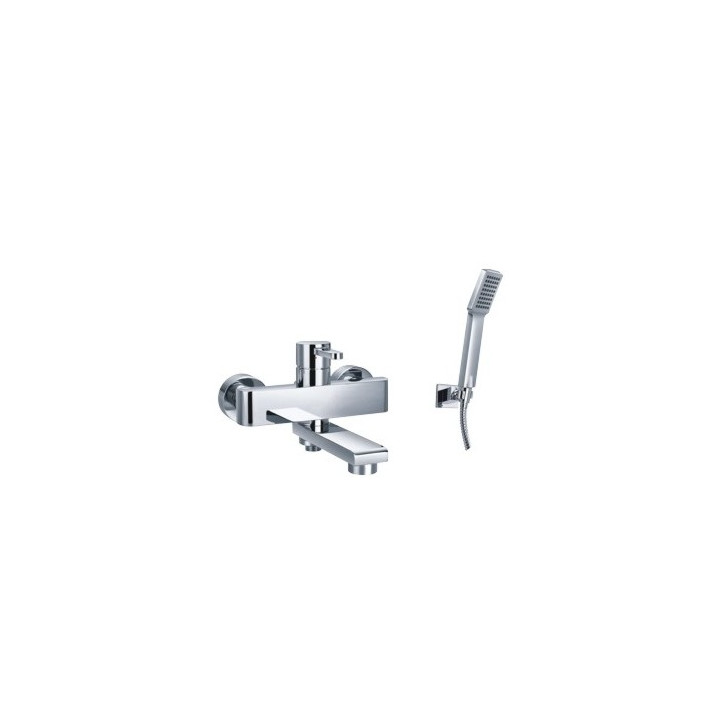 Bateria Omnires Darling wannowa ścienna kompletna- sanitbuy.pl