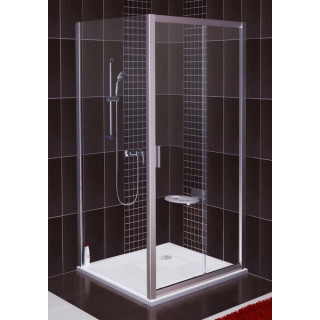 Ścianka stała BLPS-80 Ravak Blix, biała + grape- sanitbuy.pl