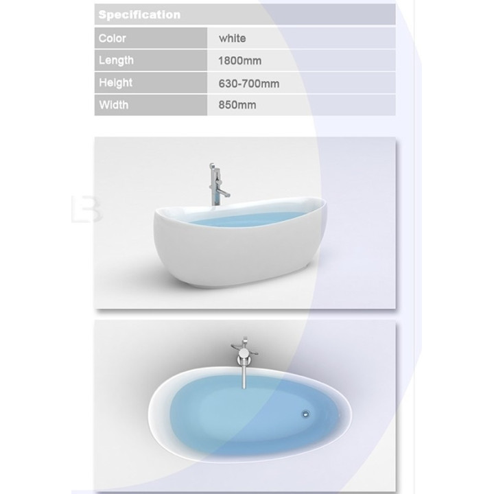 Wanna do zabudowy MARCOONI VBS-21 170x85 cm- sanitbuy.pl