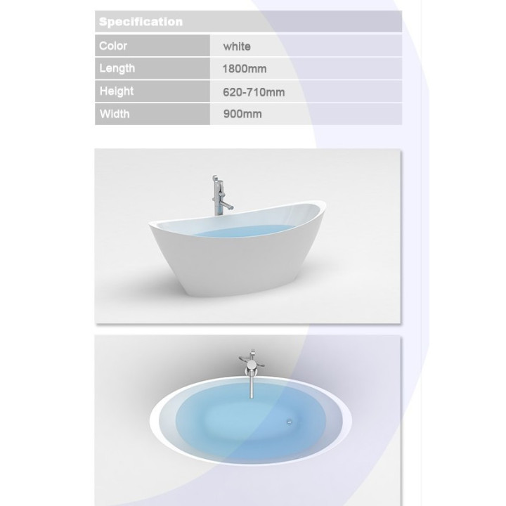 Wanna do zabudowy MARCOONI VBS-21 170x85 cm- sanitbuy.pl