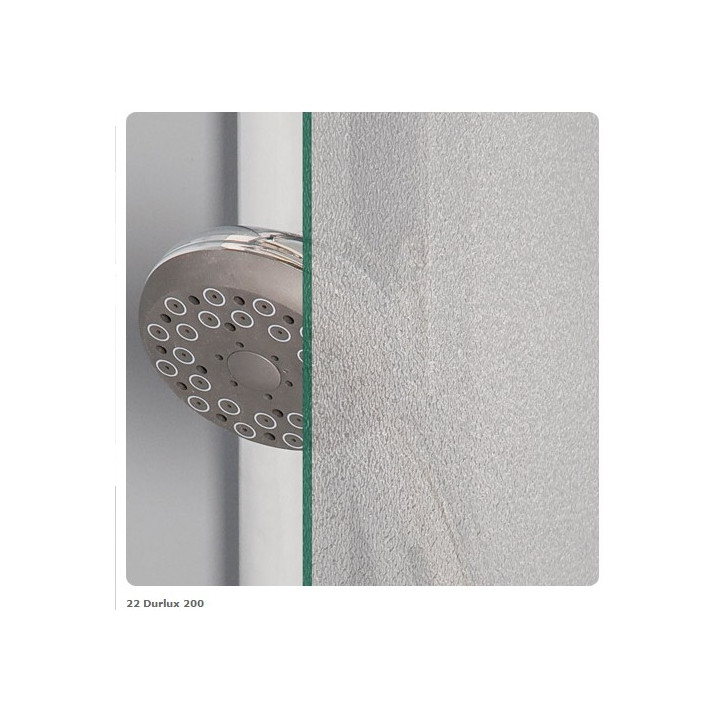 Štvorcový sprchovací kút 90 cm z rozsuwanymi drzwiami Ronal Pur Light S, lesklá- sanitbuy.pl