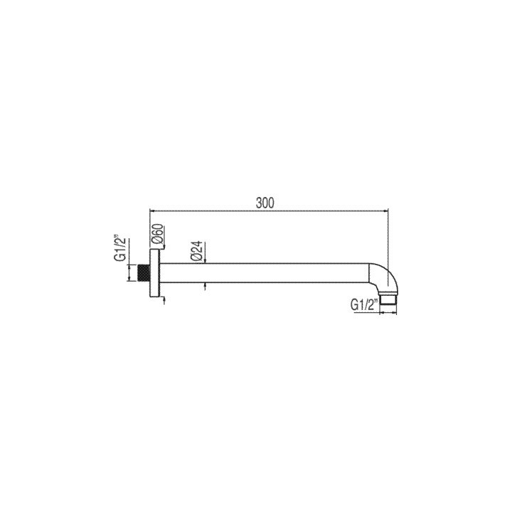 Horná sprcha Clasic/Retro s priemerom 310 mm- sanitbuy.pl