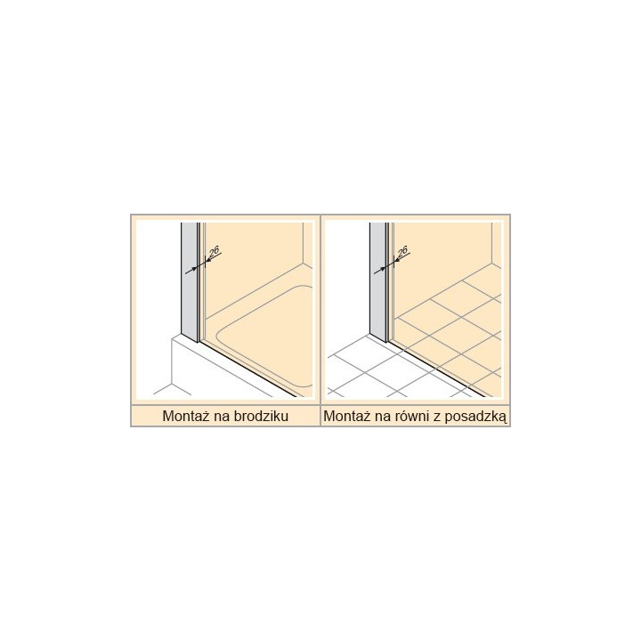 Dverí Huppe Aura Elegance , 900 x 900 mm, sklo číre strieborná mat , - sanitbuy.pl