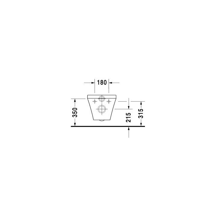 Miska wisząca lejowa, Duravit DuraStyle Rimless, 370x540 mm, Biały Alpin- sanitbuy.pl