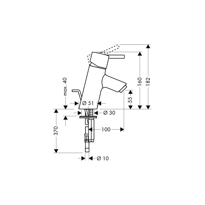 Bateria umywalkowa Hansgrohe Talis S- sanitbuy.pl