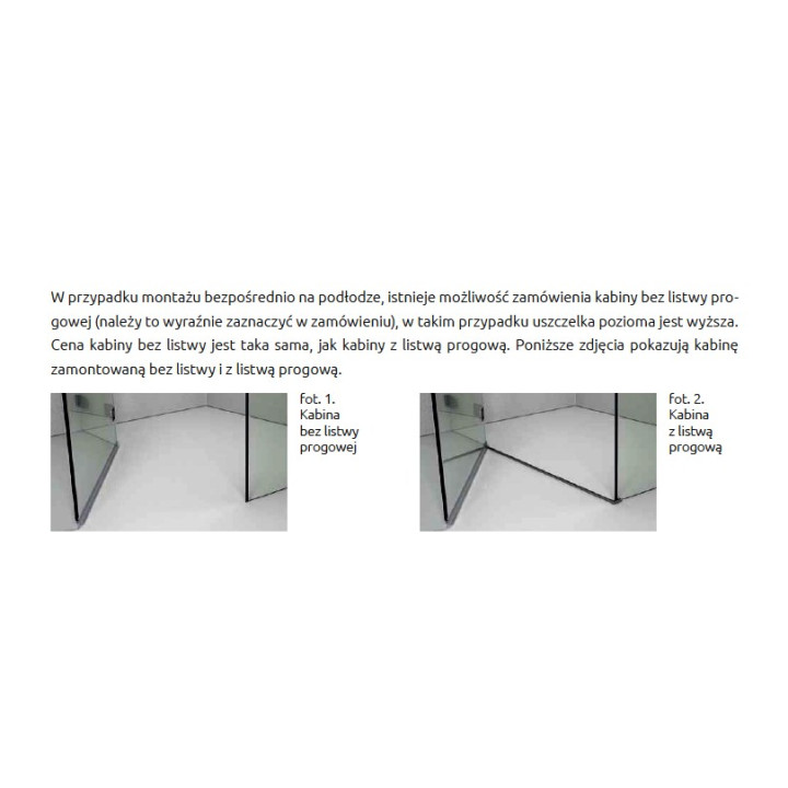 Zástena Radaway Eos II PND 110 pravé- sanitbuy.pl