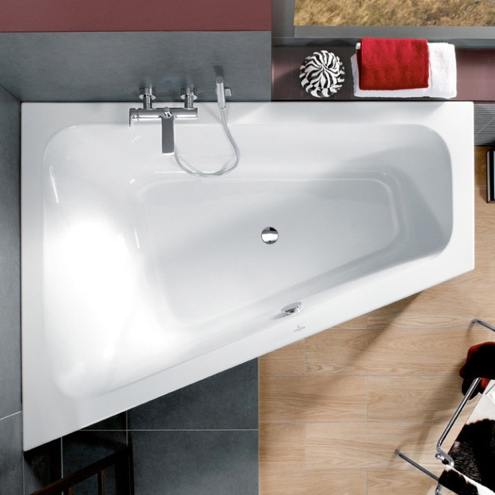 Vaňa pravouhlá Villeroy&Boch, Loop&Friends Square, 1800x800 mm, Biela Alpin, pravouhlá Forma wewnetrzna- sanitbuy.pl