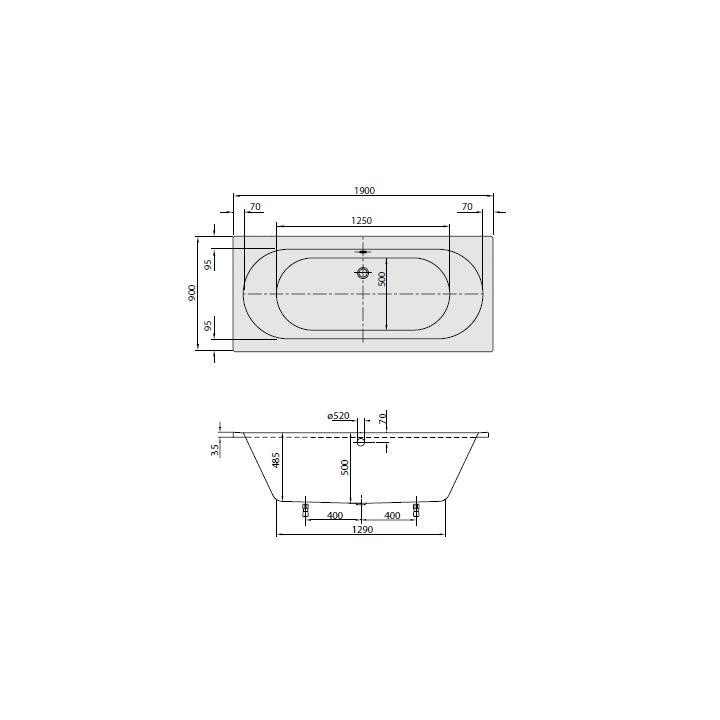 Vaňa Villeroy & Boch O.Novo 1800x800- sanitbuy.pl