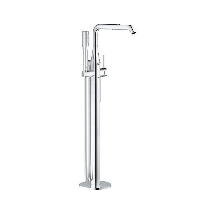Bateria wannowa Grohe Essence wolnostojąca, wys. 780 - 860 mm, chrom, jednouchwytowa- sanitbuy.pl
