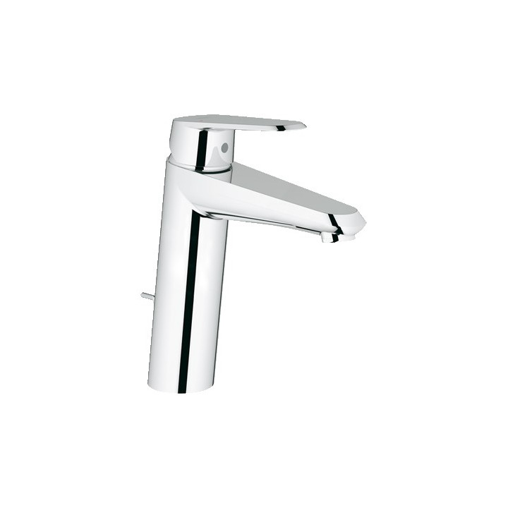 Bateria umywalkowa Grohe Eurodisc Cosmopolitan stojąca, wys. 205 mm, chrom, jednootworowa, z zestawem odpływowym- sanitbuy.pl
