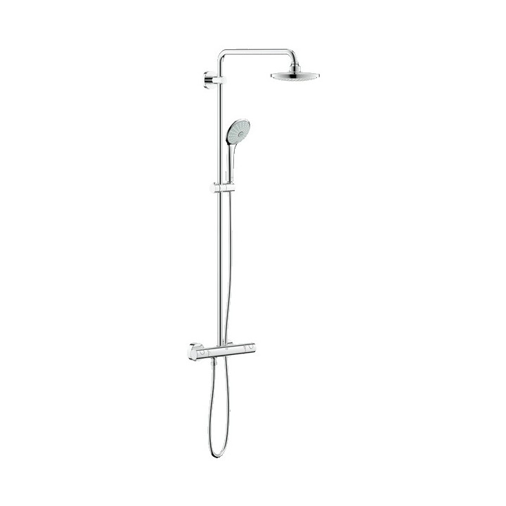 System prysznicowy GROHE Euphoria Cube XXL System 220 Rainshower Allure dł. ramienia 400 mm, chrom- sanitbuy.pl