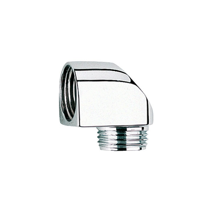 Kolanko przyłączeniowe GROHE Rainshower ścienne, szlachetna biel- sanitbuy.pl