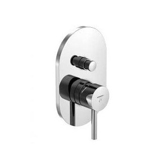 Bateria wannowa Steinberg Seria 100 podtynowa, element zewnętrzny, chrom- sanitbuy.pl
