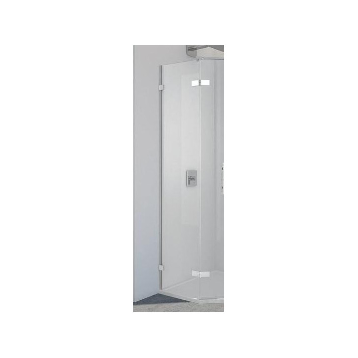 Ścianka kabiny pięciokątnej SanSwiss PUR PUT52P 300 - 1000 mm, wys. do 2000 mm, przezroczysta, montaż z profilem- sanitbuy.pl