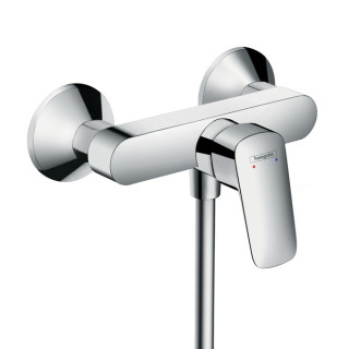 Bateria wannowa 2-uchwytowa Hansgrohe Logis szer. 184 mm, natynkowa, chrom, rozstaw: 153 mm- sanitbuy.pl