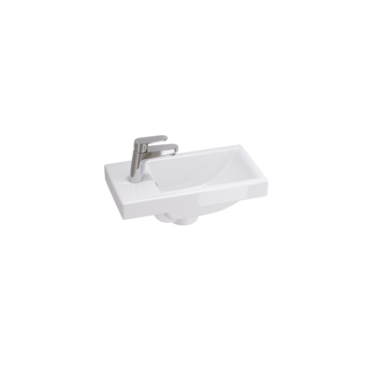 Umywalka Ideal Standard Tonic II pojedyncza 60 cm, biała, podwieszana, otwór na baterię- sanitbuy.pl