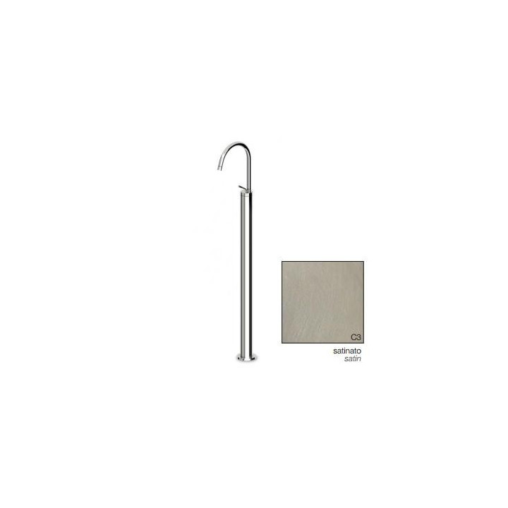 Bateria umywalkowa Zucchetti Isystick wolnostojąca, wys. 1160 - 1200 mm, chrom- sanitbuy.pl