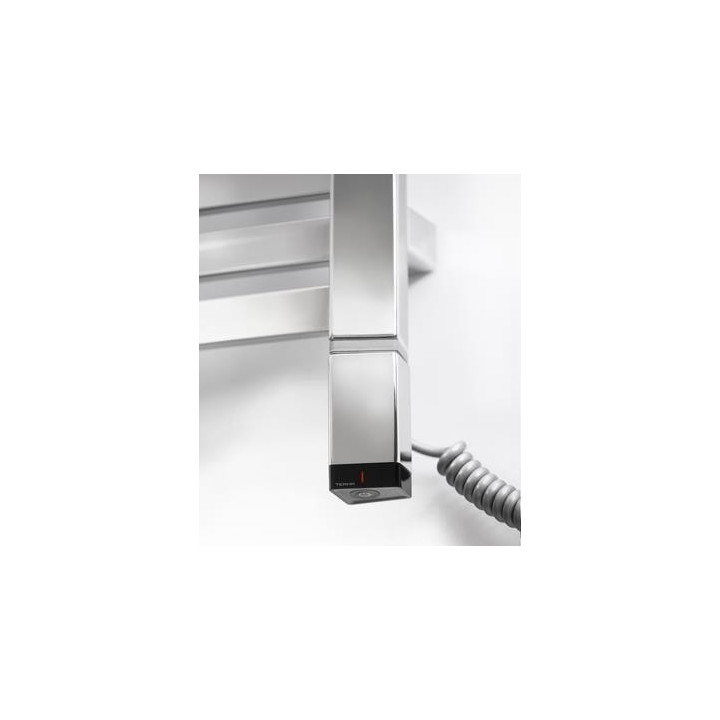 Grzałka Terma One o profilu D, Prawa, moc 600 W - chrom- sanitbuy.pl