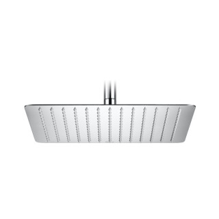Horná sprcha okrúhla Roca Raindream brúsená oceľ, śr. 400 mm- sanitbuy.pl
