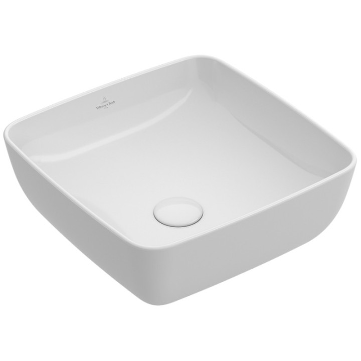Umývadlo na postavenie na dosku Villeroy & Boch Artis biela, štvorcová- sanitbuy.pl