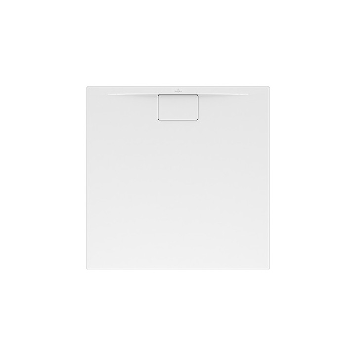 Štvorcová sprchová vanička Villeroy & Boch 80 x 80 cm, biela alpejski, MetalRim- sanitbuy.pl