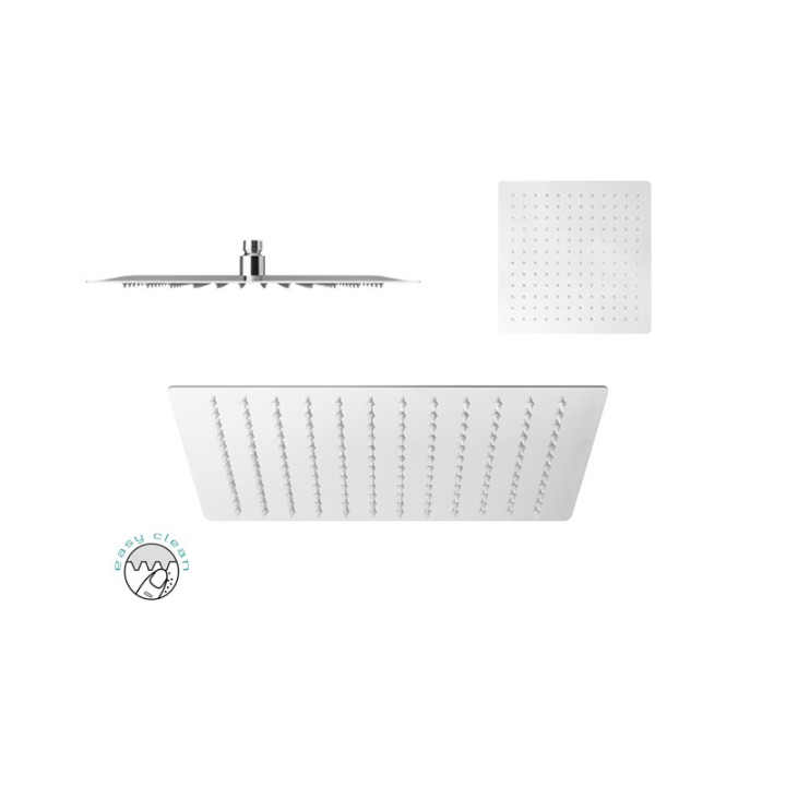 Horná sprcha štvorcová Ultra Slim 30x30cm Vedo, chróm- sanitbuy.pl