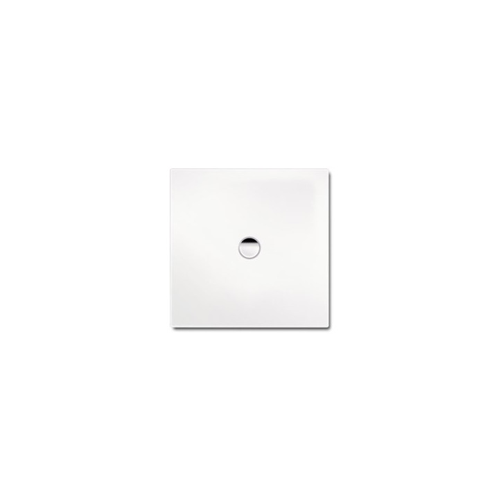 Štvorcová sprchová vanička Kaldewei Superplan Plus 80 x 80 x 2,5 cm, biela, Rám pre montáž FR/ESR II - sanitbuy.pl