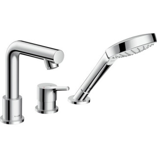 Vanova Batéria Hansgrohe Talis S, 3-otvorová, na montáž na okraj vane, DN15, chróm- sanitbuy.pl