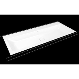 Umývadlo na postavenie na dosku Kaldewei Cono 90 x 50 x 14 cm, biela, otvor na batériu, bez prepadu, powierzchnia uszlachetniona