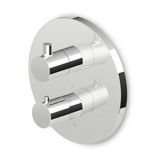 Batéria sprchová, termostatická  Zucchetti Pan podomietková,ventil uzatvárací, chróm- sanitbuy.pl