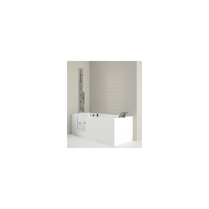 Wanna Novellini Iris z 2 panelami i parawanem nawanowym, prawa 170x80 cm- sanitbuy.pl