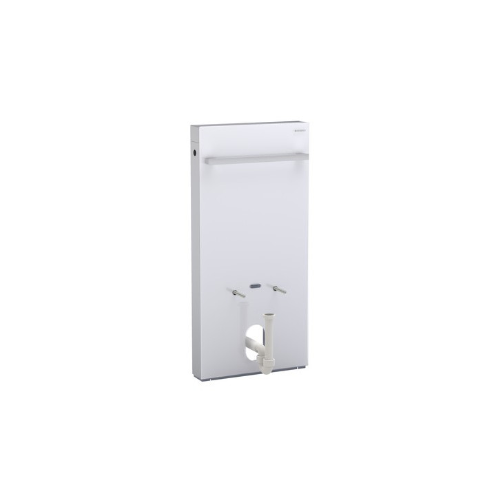 Sanitární modul Geberit Monolith do WC wiszącego, biela/hliník, H101, upevnenie 18/23 cm- sanitbuy.pl