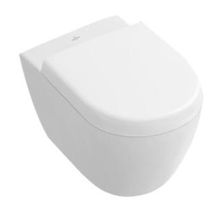 Závesné wc WC Villeroy & Boch Subway 2.0 biela Alpin CeramicPlus, 48 x 35,5 cm, bez rantu- sanitbuy.pl