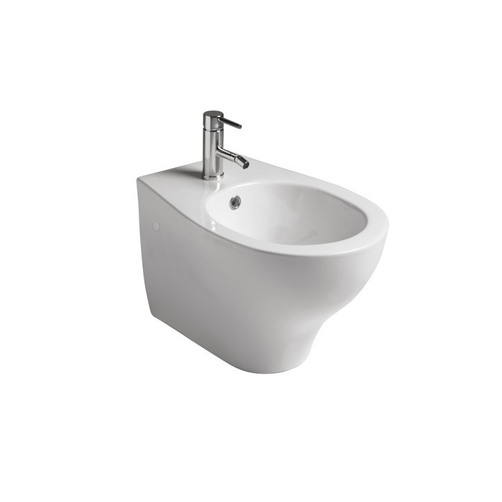 Misa lievikový WC, Závěsná Galassia Eden biela, 53 x 36 cm- sanitbuy.pl