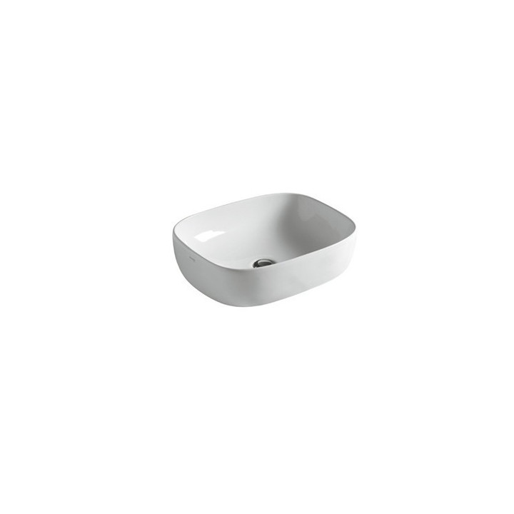 Umývadlo na postavenie na dosku Villeroy & Boch biela, 64 x 38 x 14 cm, bez prepadu, bez otvoru pre batériu- sanitbuy.pl