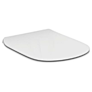 Klozetové sedátko Ideal Standard Tesi s pozvoľným sklápaním Thin biela- sanitbuy.pl