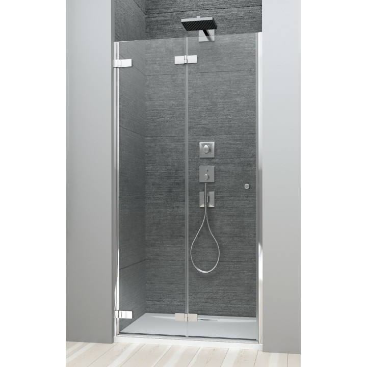 Dverí sprchové wnękowe 150cm x 200cm ze ściankami stałymi pravé Radaway Arta DWJS- sanitbuy.pl