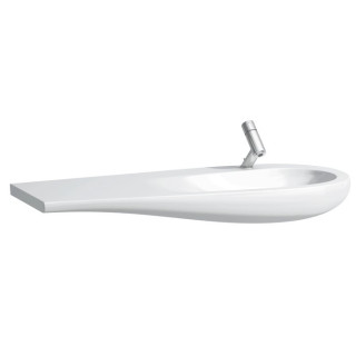 Umývadlo 1200x500x350 s otvorom pre batériu na dosku LAUFEN ALESSI ONE - sanitbuy.pl