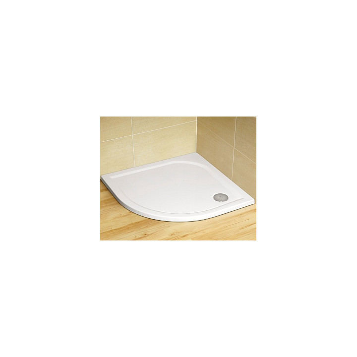 Brodzik Dolphi Radaway Delos A 90x90 cm półokrągły- sanitbuy.pl