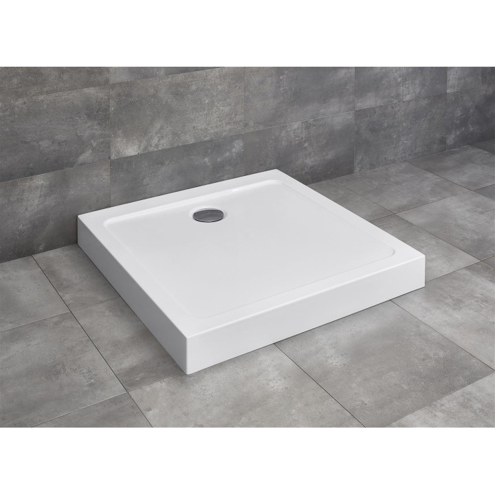 Akrylátátová sprchová vanička Radaway Doros C štvorcová 80x80 cm- sanitbuy.pl